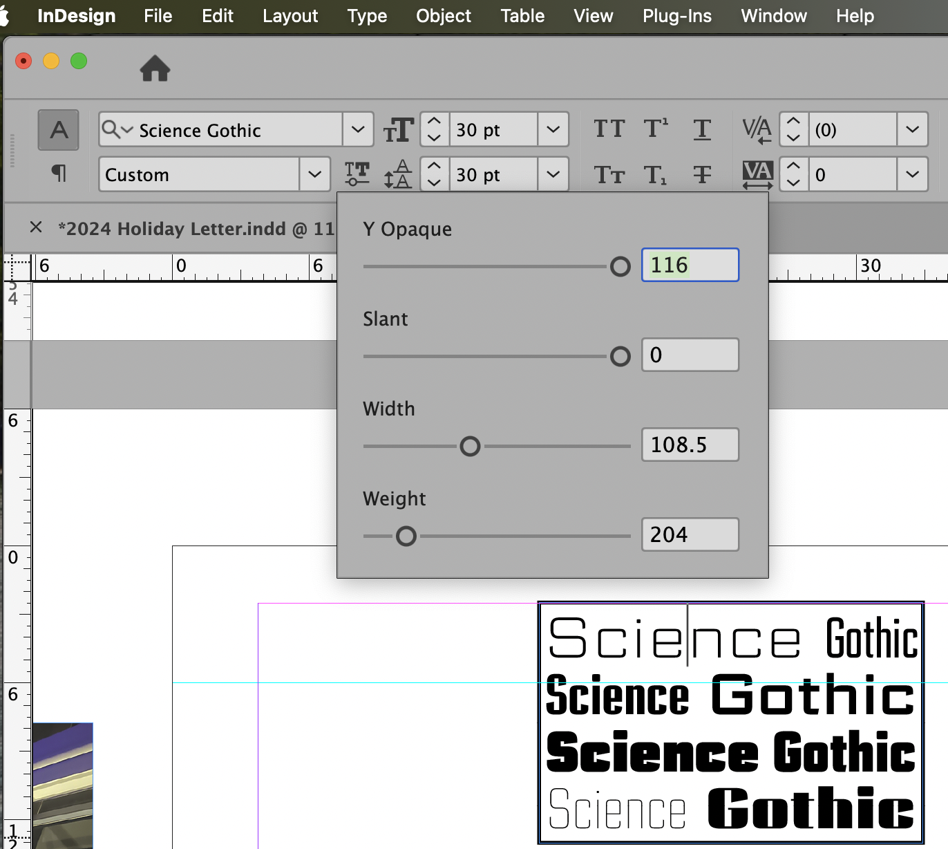 Variable Font UI is Broken